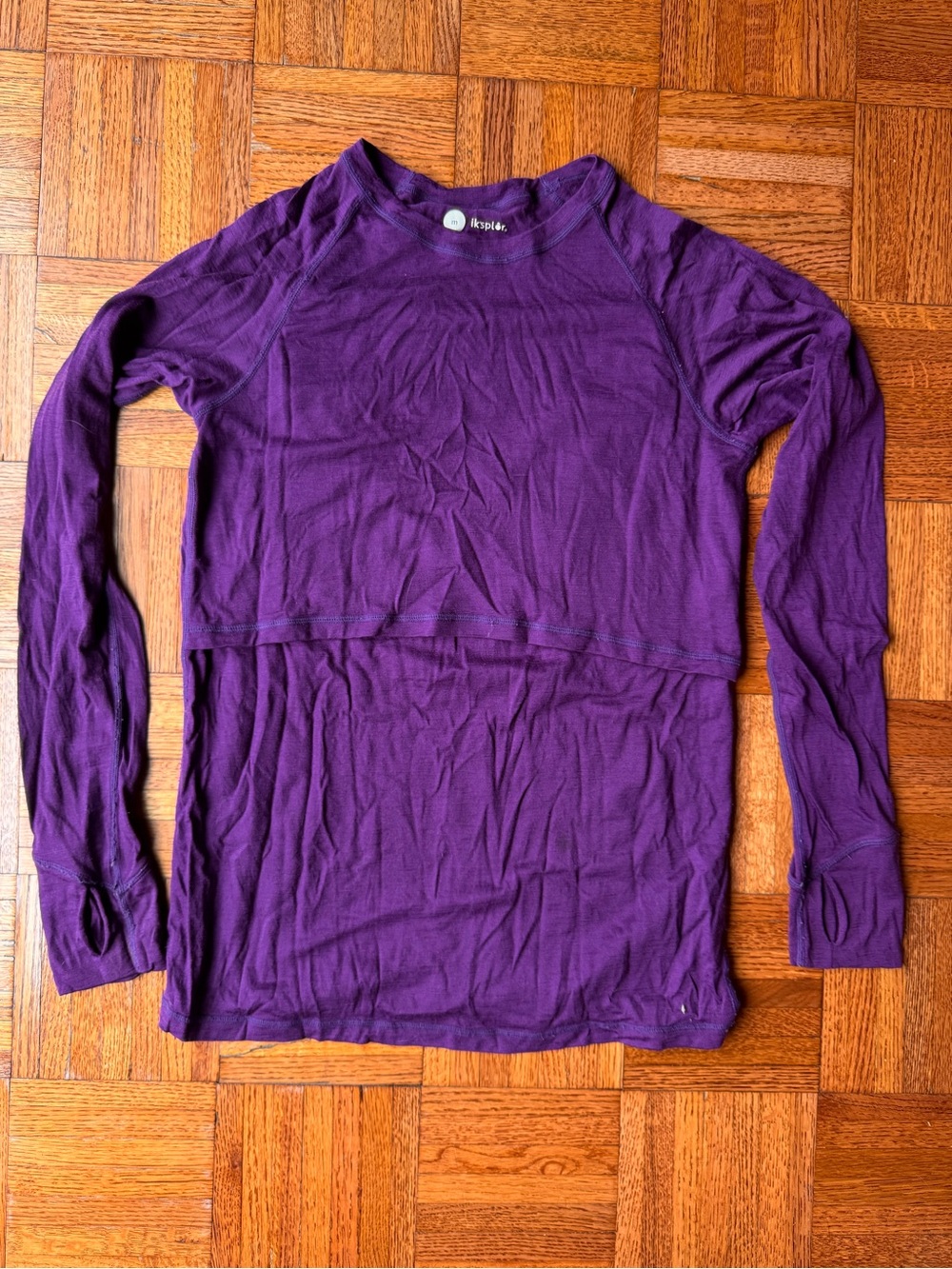 Iksplor long sleeve nursing shirt